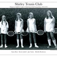 1972/73 - Under 13 Girls